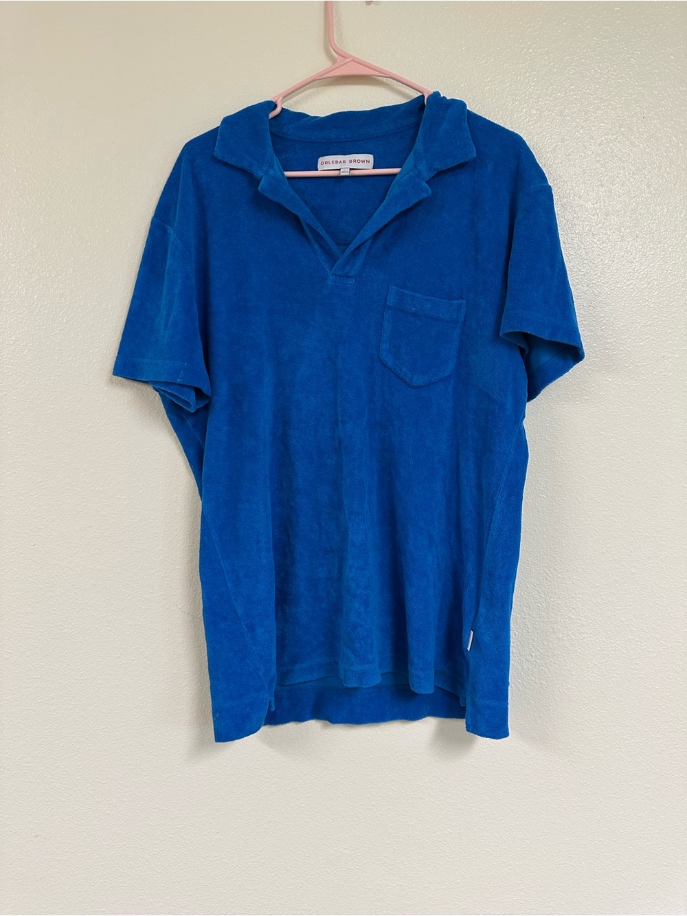 Orlebar Brown Polo Terry Cloth Polo Shirt